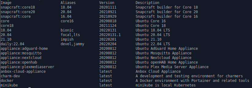 multipass find output
multipass portainer docker